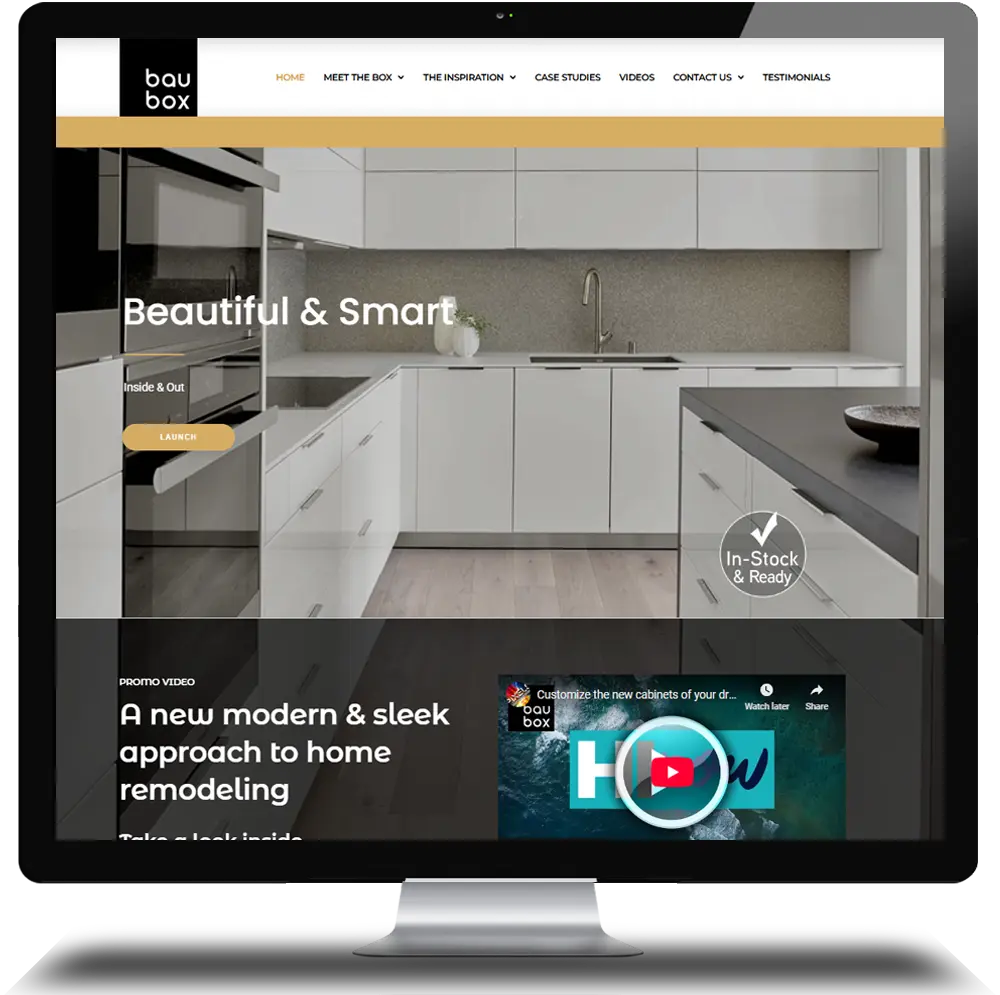 BauBox website design